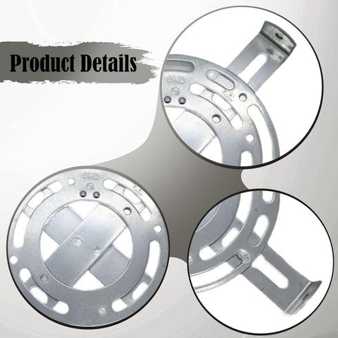 KiBcsLic 2Pcs Light Fixture Mounting Bracket Close to Ceiling Light Mount Plate Compact Lighting Fixture Bracket