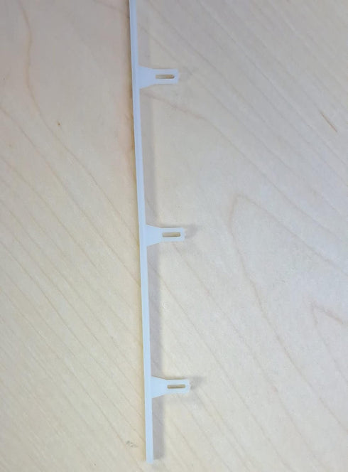 Blind Shade Repair 10. (3 2.125" Qty Shutter Repair Slider Connector for Polysatin Shutter Connect Center spacing)