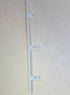 Blind Shade Repair 10. (3 2.125" Qty Shutter Repair Slider Connector for Polysatin Shutter Connect Center spacing)