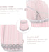 Angoily Fabric Lampshade, Small Lamp Shades For Floor Lamps, European Lamp Shade, Chiffon Pleated Lampshade, Clip-on