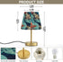 Yasala Ocean Table Lamp Coral Gorgeous Sealife LED Night Light Minimalist Bedroom Reading Dorm Nightstand Desk Lamp