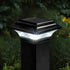 SLO82B 2"x2", 2.25"x2.25", 2.5"x2.5" Classy Caps Imperial Solar Post Cap - Black Fits and Post Sizes, High-Performance