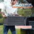 65L 3 Packs, VEVOR Collapsible Storage Bins with Lids Stackable Utility Crates with Handles, Large Folding Containers
