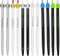 Maydahui 12PCS Cute Cat Dog Tail Clicker Retractable Pen, Novelty Japanese Rollerball Pens for Cat Lovers