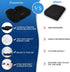 Cvixmalia Tailbone Tailbone Seat Cushion Premium Memory Foam Non-Slip Coccyx Cushion for Office Chair, Car Seat