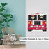 Cute Cartoon Fire Truck Light Switch Cover, Male and Female Firefighters 2-Gang Toggle Wall Plate for Teen Room