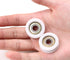 5PCS Nylon Round Plastic Pulley U Groove Track Roller Bearing Pulleys, 8x30x10mm