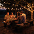 ZOTOYI Outdoor String Lights 50FT, LED Patio Lights with 27 Plastic G40 Bulbs, Waterproof Edison Globe Lights