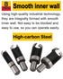 Rocaris 8pcs Wood Plug Cutter Drill Bit Set, Straight and Tapered Cutting Tool, 6mm 10mm 13mm 16mm