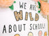 Schoolgirl Style Simply Safari We Are Wild About School Bulletin Board Set, Boho Neutral Classroom Decorations (99 pc)