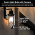 Bulb Bulb Dimmable 800 Bulb, 3000K, E26 WYZE Accessory (WYZE Cam Required), Lumens LED Soft White Base, Bluetooth