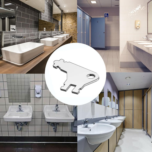 10Pcs Paper Towel Dispenser Key - Universal Paper Towel Dispenser Replacement Key fit Georgia Pacific Toilet Paper