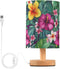 ALAZA Bedside Table Lamp for Bedroom Hawaii Floral Palm Leaves Nightstand LED