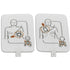 Prestan Set) CPR AED Training Pads (One