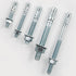 3/8x4" 30Pcs Standard Fasteners for Heavy-Duty Zinc Wedge Anchors for Cement and Concrete