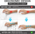 Aszqvd Set Mouse Pad with Wrist Rest, Soft Cloud Gel Keyboard Mouse Pad with Hand Wrist Support, Cute Non Slip Office
