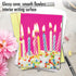 The Best Card Company Large Birthday Card with Envelope (8.5 x 11 Inch) - Fun Celebration Card for Birthdays