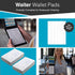 (3" 5") 12 50 Waiter Wallet Jr. Server Order Pads x Guest Check Pads, Sheets Each, Double-Sided, Stapled/Taped