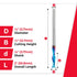 Amana Tool Spektra Extreme Tool Life Coated Solid Carbide Spiral Plunge Router Bit, 46127-K, Up-Cut