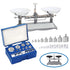 17 Pcs Calibration Weights Set, 10mg-100g Stainless Steel Calibration Weight Kit for Balance Verification