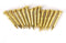 Brass Nails, 100 Pieces Round Head Gold Nails, 10mm 15mm 18mm 22mm Brass Tacks for Hanging Picture Frame Mirror