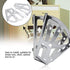 2 Shoe Cabinet Flip Frame, Layers Stainless Steel Shoes Drawer Cabinet Hinges Flip Frames Shoe Cabinet Rack Replacement