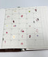 ZMLSED 28 Pre-Cut Mini Stickers Book, Tiny Star Bread Theme Stickers for Journals Planners Scrapbooking DIY Decoration