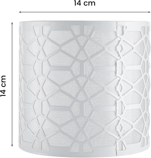 Generic Bulb Metal iron lampshade accessory white lampshade, used for Pendant Light,White Ceiling Pendant Light