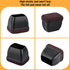 32 Pcs Rectangle Chair Leg Floor Protectors, Silicone Chair Leg Protectors for Hardwood Floors, High Elastic Chair Leg
