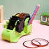 Heat Tape Cut Dispenser with 5 Pieces Multi-Size High Temp Tape, Heat Resistant Sublimation Desk Tape for Industrial