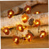 Eioflia 20 2M 8 Christmas Decorations, Acorn String Lights Thanksgiving Fairy Lights LED Remote Control Modes for Fall
