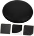 TOPPERFUN Rotating Stool Replacement Seat Cover Wear-Resistant Pu Round Cushion for Bar and Dining Use Soft Sponge