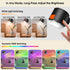 3000mAh Dimmable LED Wall Mounted Light, Battery Operated Wall Sconces with Bluetooth Speaker Rechargeable Wall Lights