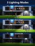 Topabol 400LED IP67 16.4ft 3 (2 Pack) Solar Lights Outdoor, Waterproof Solar Lights with Cable, Modes & Remote Control