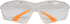 Allen Company Factor Shooting and Safety Glasses - Clear Frame with Orange Tips, Clear Lens