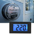YB5135D Digital AC Voltmeter LCD Blue Backlight Two Wire Voltage Tester Measuring Range AC80-500V