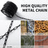 33 1/12" (2mm 33ft) ft Metal Hanging Chains Fixture Chain Decorative Chain Light Duty Chain Utility Chains for Hanging