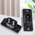 PNGKNYOCN IEC320 C8 2-Pin Male Plug Power Socket Connector, AC 250V 2.5A Screw Mount Adapter (6-Pack)