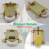 Sliding Mirror Closet Door Rollers Replacement Hardware, 1-1/2" Durable POM Concaved Ball Bearing Wheel - 2 Pack