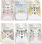 MINGSEECESS 12 Packs Cute Animal Cartoon Sticky Notes, Self-Stick Memo Pad Sets for Pet Lovers Women Girls