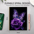 Cute A5 Spiral Journal Notebook for Women, 6"x 8.4", 120 Pages Lined, Premium Thick Paper, Perfect for School Gifts