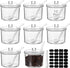 Generic 12 PCS Ice Cream Topping Containers with Lids