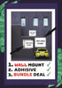 Home Comforts 10 Pack (10" 7") Vinyl Stickers - Bundle - Safety and Warning & Warehouse Signs Stickers - Notice - This
