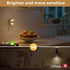 2 3000K 4 Pack L LOHAS LED Night Lights Plug into Wall, Foldable Night Light with Dusk to Dawn Sensor, Brightness