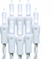 100 LED White Christmas Lights, UL Certified and Commercial Grade White Wire