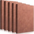 SATINIOR 5 Pack A4 Notebooks, 360 Pages, Leather Softcover, Thick Paper, Lined, 8.5'' x 11'' (Brown) for Office Home
