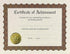 Great Papers! Certificate of Achievement, Pre-Printed, Gold Foil, Embossed, 8.5" x 11", 6 Count