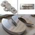 2Pcs 430 Stainless Steel Sheet Metal - 6" x 6" x 1/32" Inch Plates for Crafting and Magnetic Mount Board
