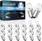 Keiurot GE44 47 756 755 Ba9s LED Bulbs, 20-Pack, Pinball Machine Light Bulb, Fits Fender 1893 1895, 6V DC White