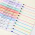 Harloon 12 Pcs Cat Paw Cute Highlighters, Kawaii Soft Chisel Tip Pastel Marker Pens for School Supplies